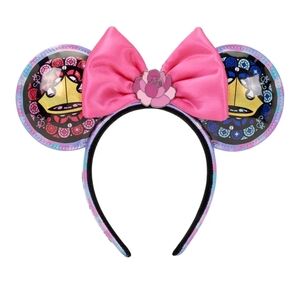NWT Sleeping Beauty Aurora Loungefly Disney Princess Stained Glass Ears Headband